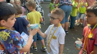 Pasování předškoláků u Soviček.